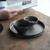 140ML Retro Coarse Pottery Fair Cup Handmade Japanese Tea Dispenser Traditional Ceramic Tea Cup Portable Tea Set Accessories