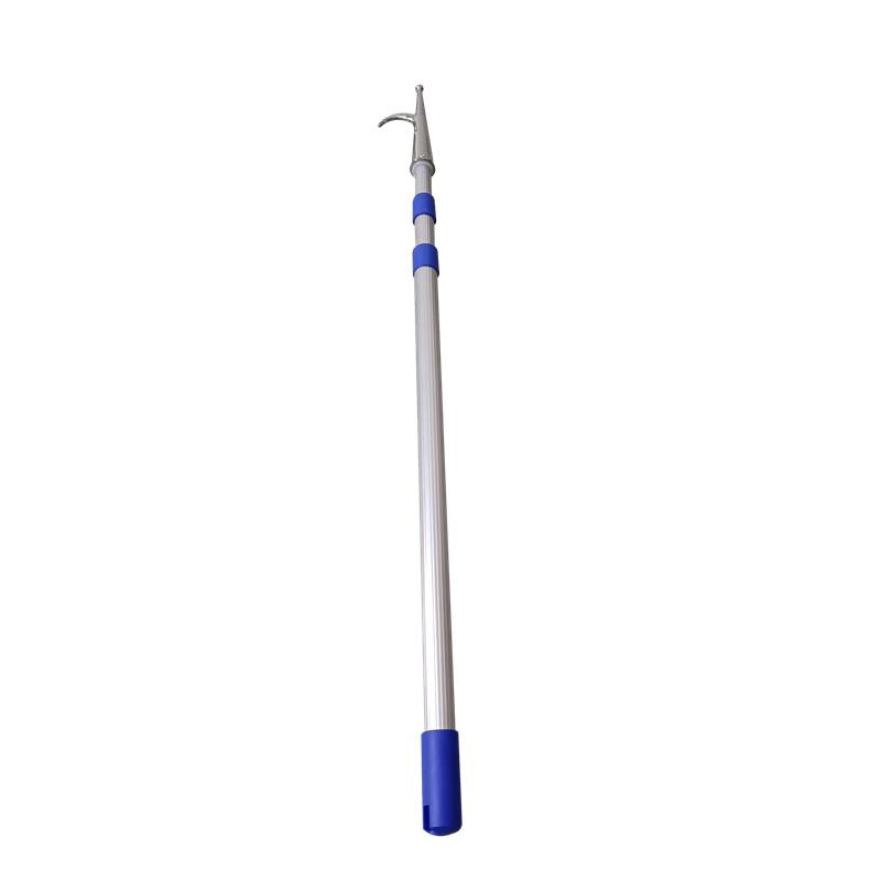 2-Meter Stainless Steel Telescopic Boat Hook