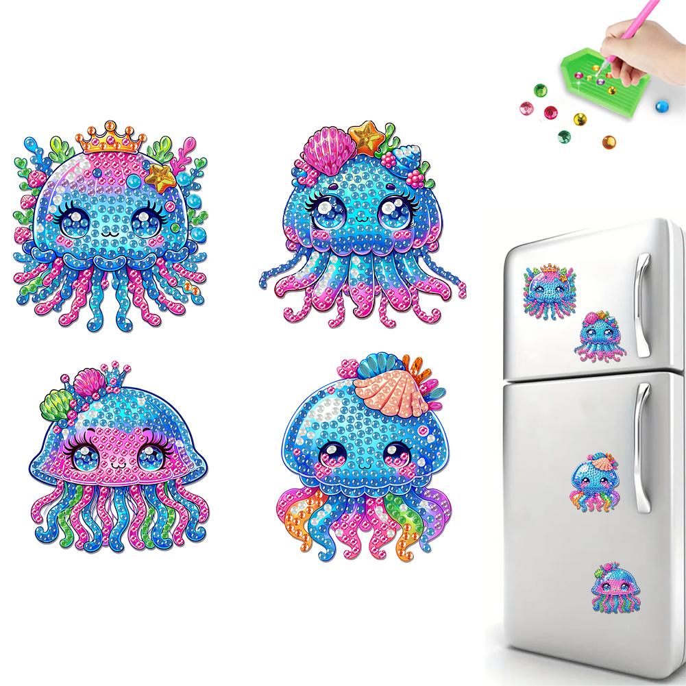 

6 шт. Магниты на холодильник для алмазной живописи, Наборы для алмазной живописи, Магниты для алмазной живописи, DIY Художественные поделки для взрослых, Начинающих