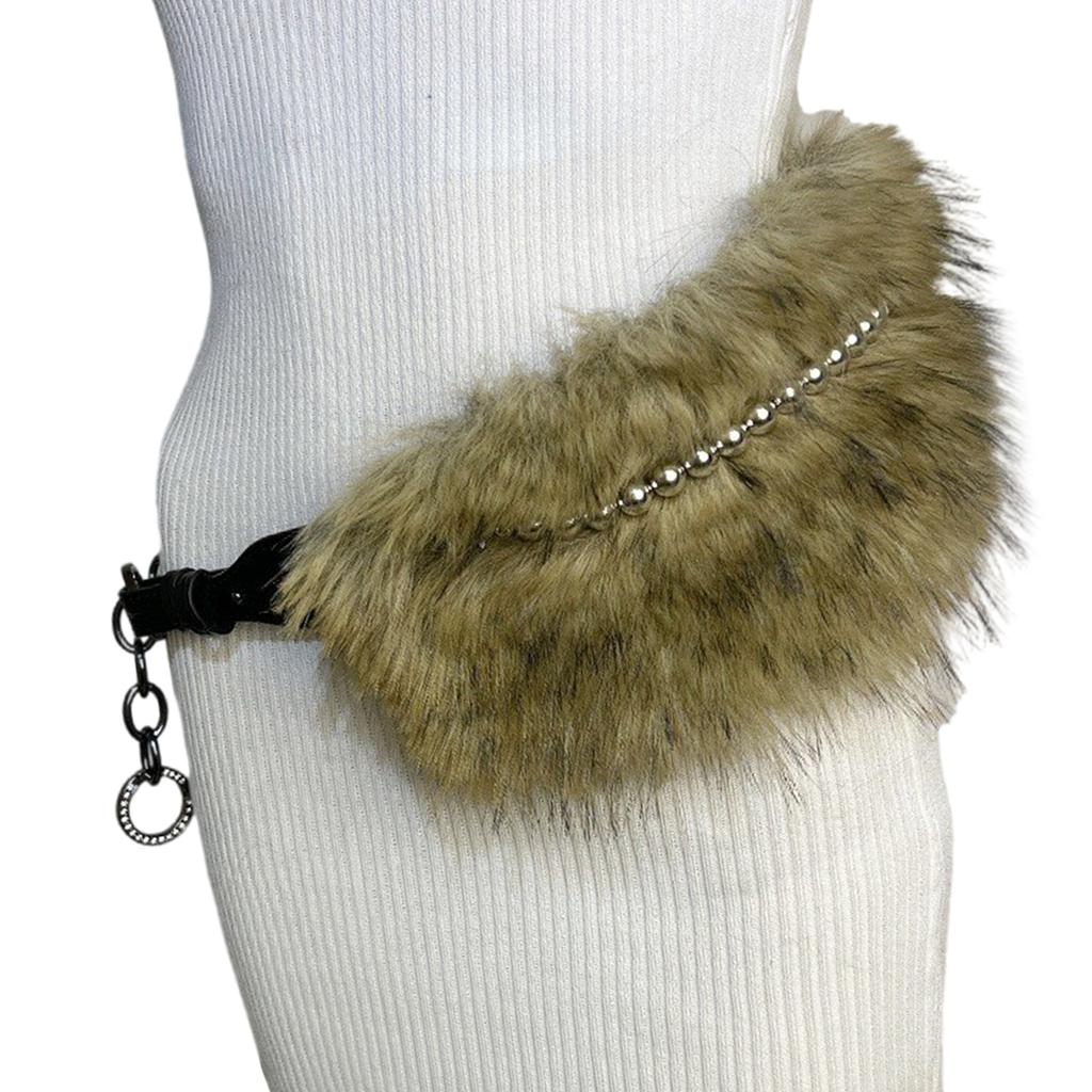 Subculture Furs Corset Adjustable Waistband Wide Belt Women Waist Cincher Cool Waistband Punk Styles Waist Decoration