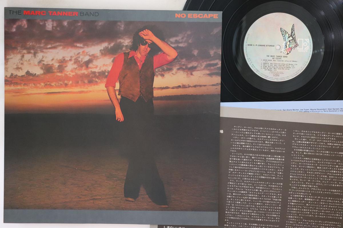 

LP Record MARC TANNER BAND - No Escape P10664E ELEKTRA 1979 Japan Rock Used