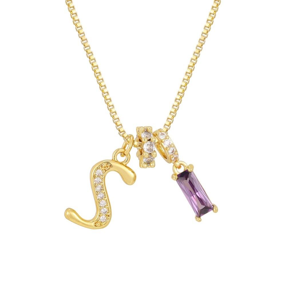 Hypoallergenic Letter Jewelry Adjustable Fashion Pendants Necklace Pendant  for Women Jewelry