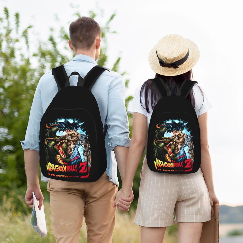 DBZ Fashion Backpack Sports High School Hiking Travel Daypack for Men Women Laptop Canvas Bags
