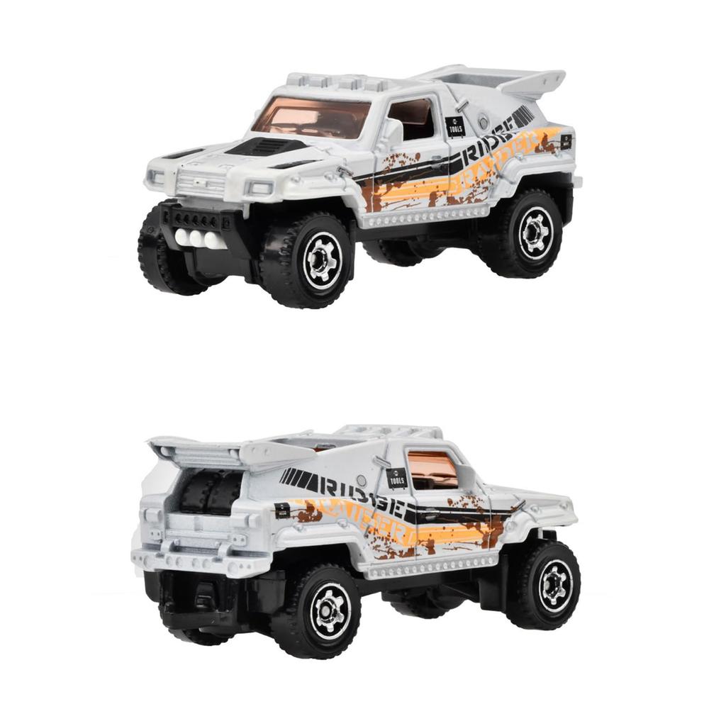 Matchbox Theme Assortment - Off-Road Rally Vehicle Toys, 10 Mini Cars, Box Set, Ages 3 and Up, 987C-GGF12