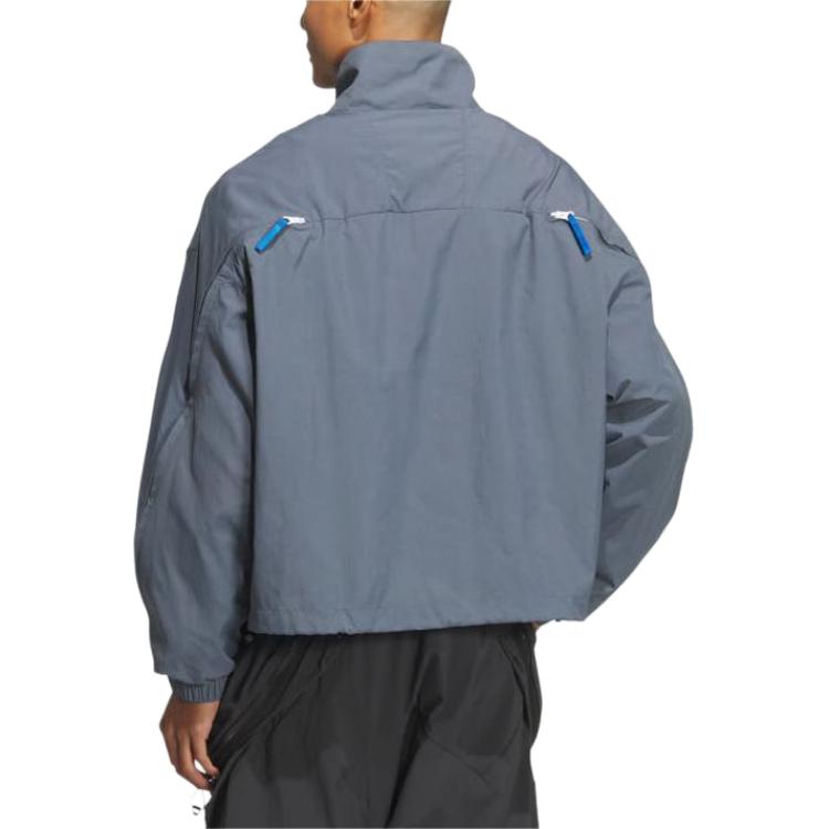 adidas Originals X KR OP Jackets & Coats Unisex Asphalt Gray IZ4918