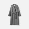 Women's Korean Style Mid-length Wool Blend Coat