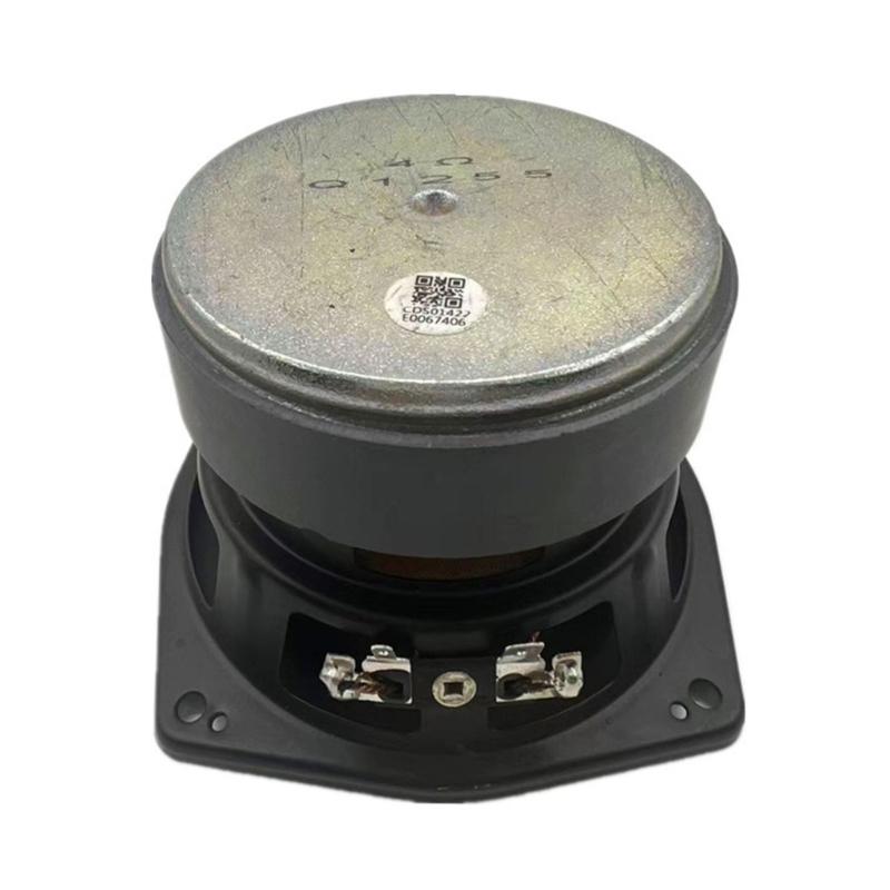 4 Inch Subwoofer Bass Speaker Carbon Fiber Cone Woofer Speaker 4/8 OHM 40W Low Frequency For Home Car Audio Unit 1PC