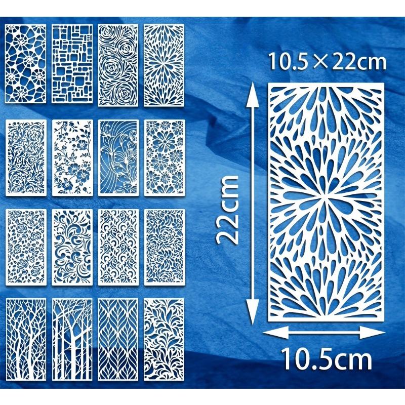 Wildflower Painting Template  Reusable Painting  Flowers and Plants  Inkjet Pet Graffiti  Washable