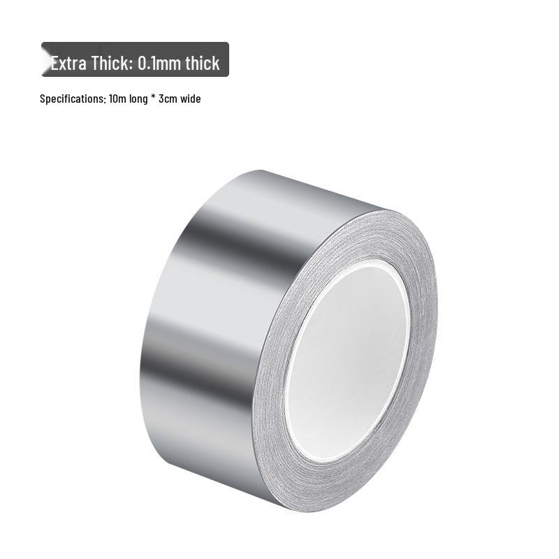 Wasserdichtes Selbstklebeband aus Aluminiumfolie: Schimmelresistent, Schwer entflammbar, Hochtemperaturbeständig zur Abdichtung von Küche & Bad.