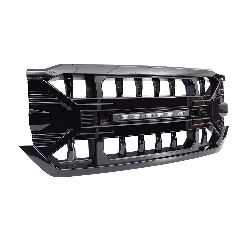 Modified Tomahawk Style Grille for 2016-2018 Chevrolet Silverado 1500 Pickup Truck