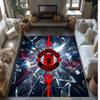 Tappeto in Flanella Stampato Manchester United Antiscivolo Morbido Poliestere Tappeto per Pavimento Tappetino Decorativo per Interni per Camera da Letto Soggiorno Divano