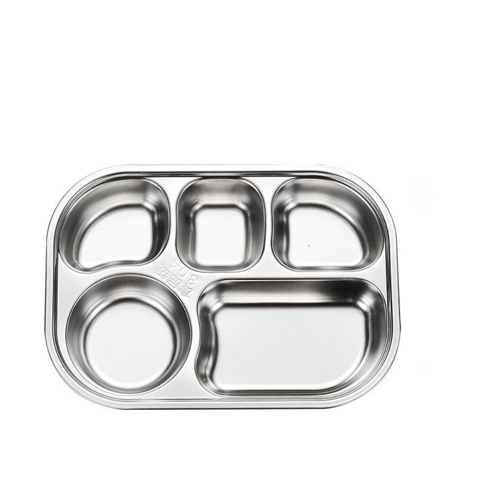 304 Stainless Steel Food Plate Animal Shape Tableware Cartoon Dinnerware  Kindergarten School