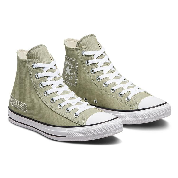 Converse Chuck Taylor All Star Abrasion Resistant High Top Canvas Shoes Unisex Olive Green A00778C