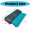 Irregular Shape Duplicator Gauge Woodworking Profile Tool Construction Ruler Scribe Tool Outline Measuring Ruler