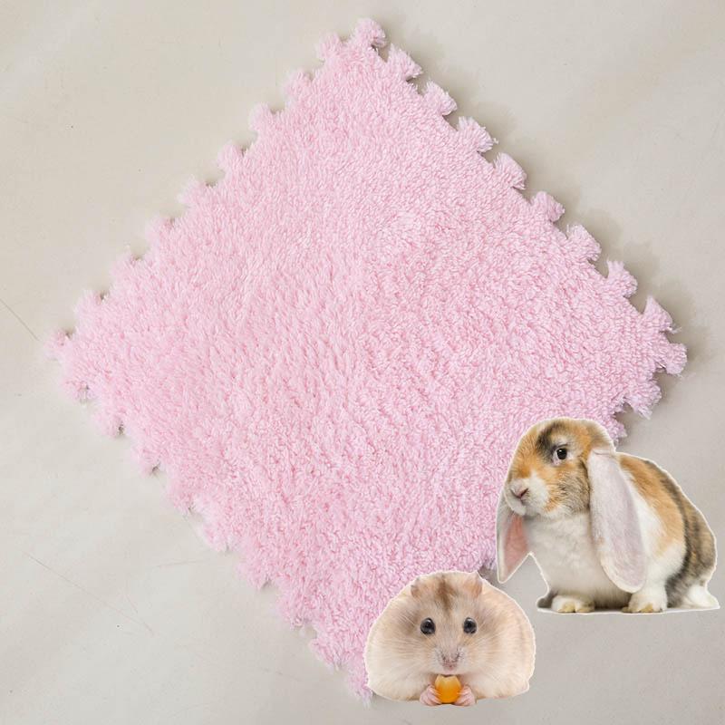 Waschbare Meerschweinchen Kaninchenkäfigmatte Wasserdichte Hamster-Bettmatte Käfig Urinunterlage Kleintier Kaninchen Maus Wiederverwendbare Matte