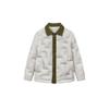 Mini Balabala Kids' Unisex Color-block Hooded Down Jacket