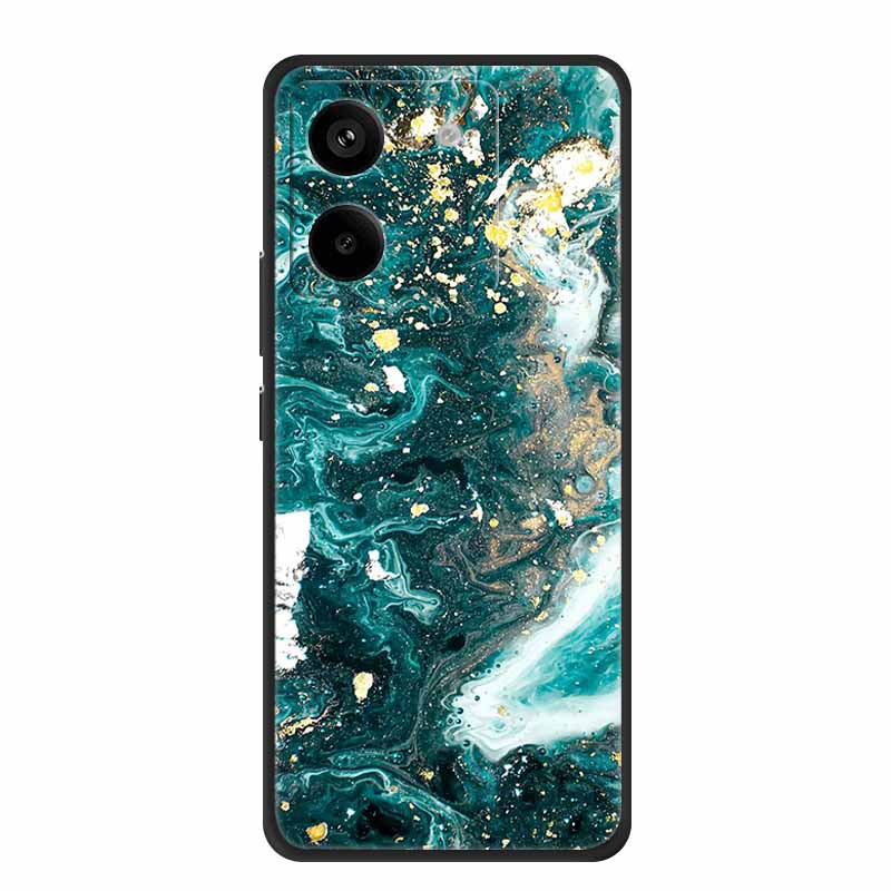 For Xiaomi Poco M7 Pro 5G Case Animals Soft Silicone TPU Phone Cases Back Cover for PocoM7 Pro Protective Shockproof Cats Fundas