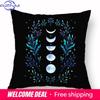 Home Decor Moon Phases & Magical Creatures Pillow Covers Pattern Cushion Cover Suitable For Sofa Bedroom Car Pillow Cover