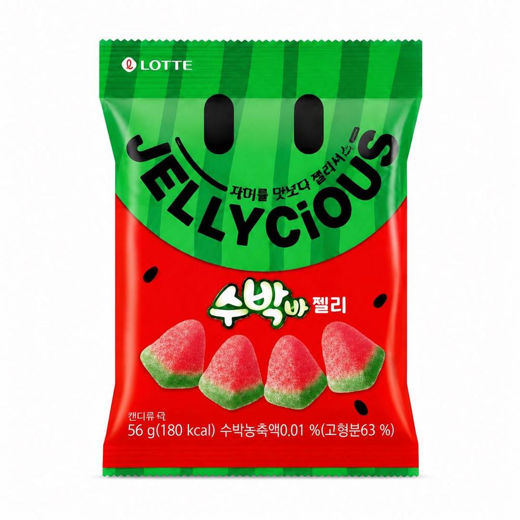 Lotte Wassermelone Weiche Süßigkeiten 56g