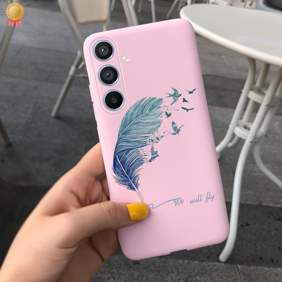 For Samsung Galaxy A24 A 24 4G Case Cute Shockproof Silicone Cartoon Back Cover For Samsung A24 SM-A246M A 24 Funda