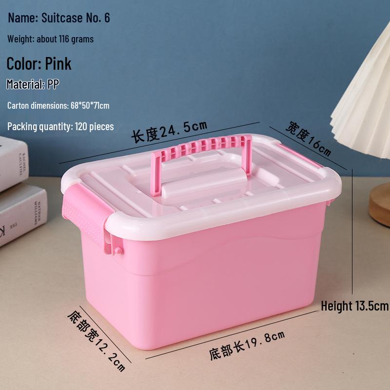 1,8 kg transparente staubdichte Aufbewahrungsbox für die Organisation von Spielzeug zu Hause