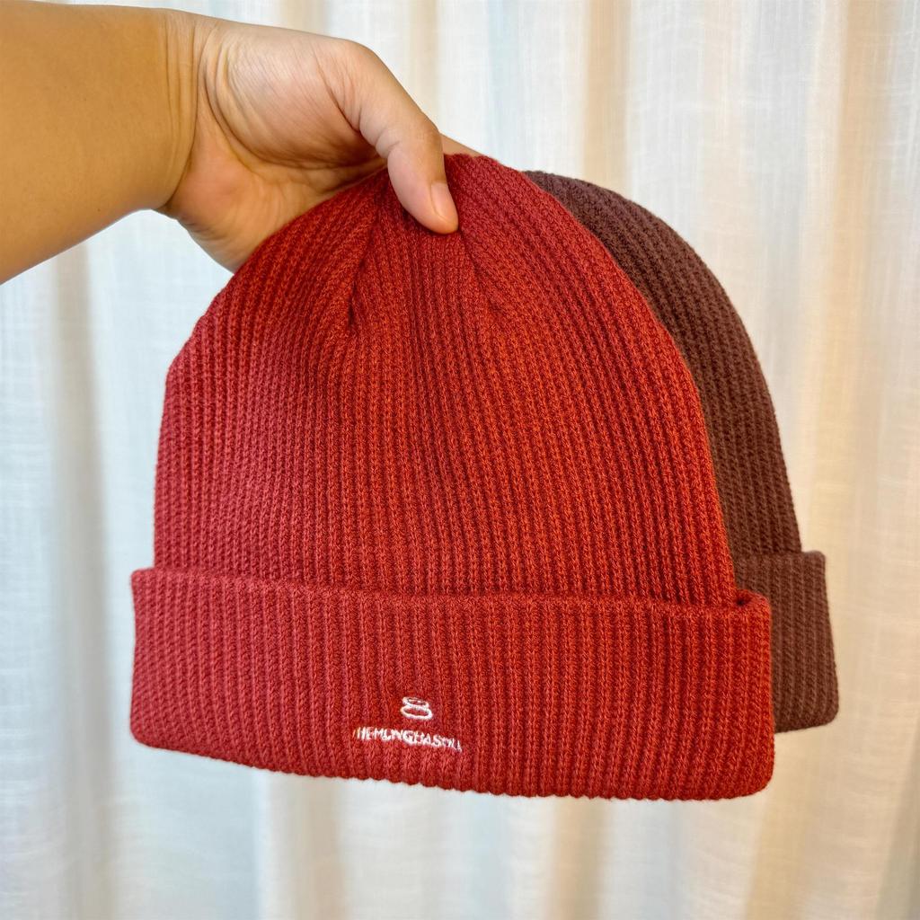 Winter American Cold Hat Fashion Niche Trendy Brand Letter Embroidery Sports Hat Woolen Hat Women's Knitted Hat