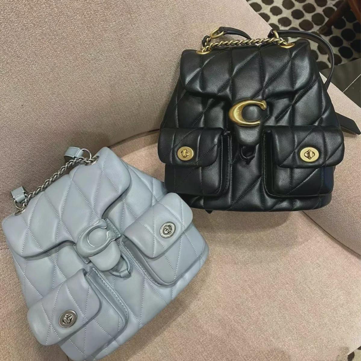 

Рюкзак Koujia 2024 Tabby Retro Lambskin Chain Rhombus — женский, небольшой, в стиле аромата 21.5*20*10 cm