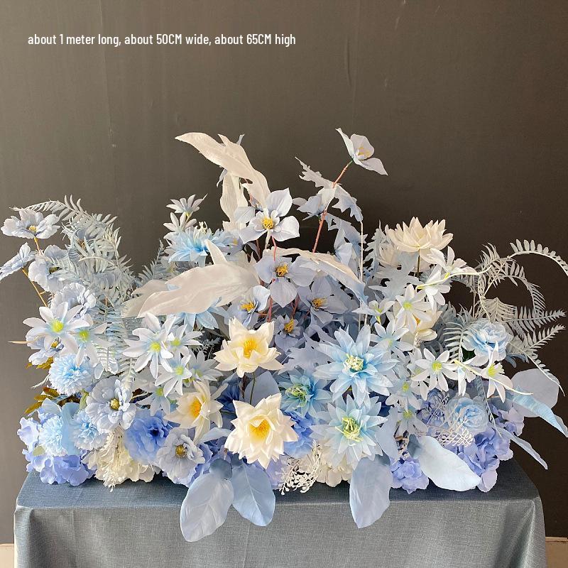 Artificial Wedding Venue Floral Decor for Aisle, Stage, and Reception