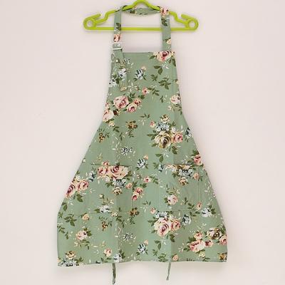 Canvas Apron For Household Use  Hand Erasable Apron For Kitchen  Breathable Cooking  Waist Hugging Work Clothes