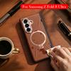 Custodia in Pelle TORRAS per Samsung Z Fold 8 ULTRA Cover Posteriore con Supporto per SAMSUNG Z FOLD 8 Ultra