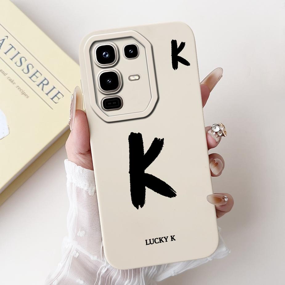 For Infinix Note 50 4G Case X6858 Cute Lucky Letters Cover Soft TPU Phone Case For Infinix Note 50 Pro Plus 50X 5G Note50 Fundas