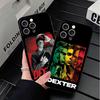 Dexter Morgan TV Soft Phone Case for iPhone 16 16E 17 Air 15 Pro Max 14 Plus 13 Mini 11 12 7 Black Cover Back Shell