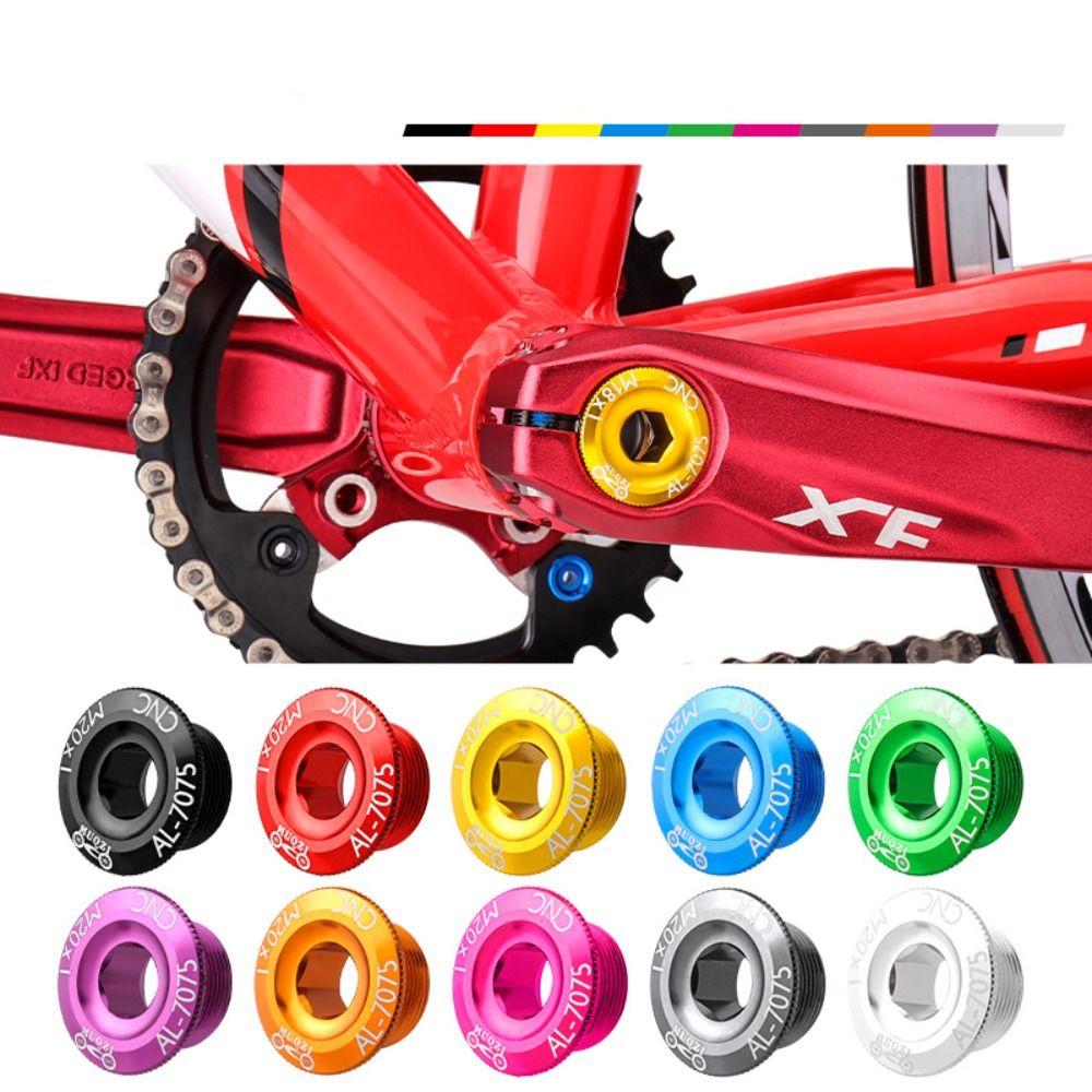 Hollow Integrated Bicycle Crankset Crank Cover M15 Crank Cover Crank Arm Bolt