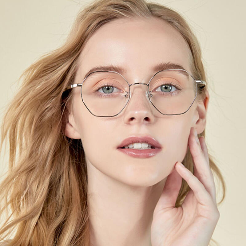 NeoRetro B2038 C4 Gold Blue Light Blocking Glasses