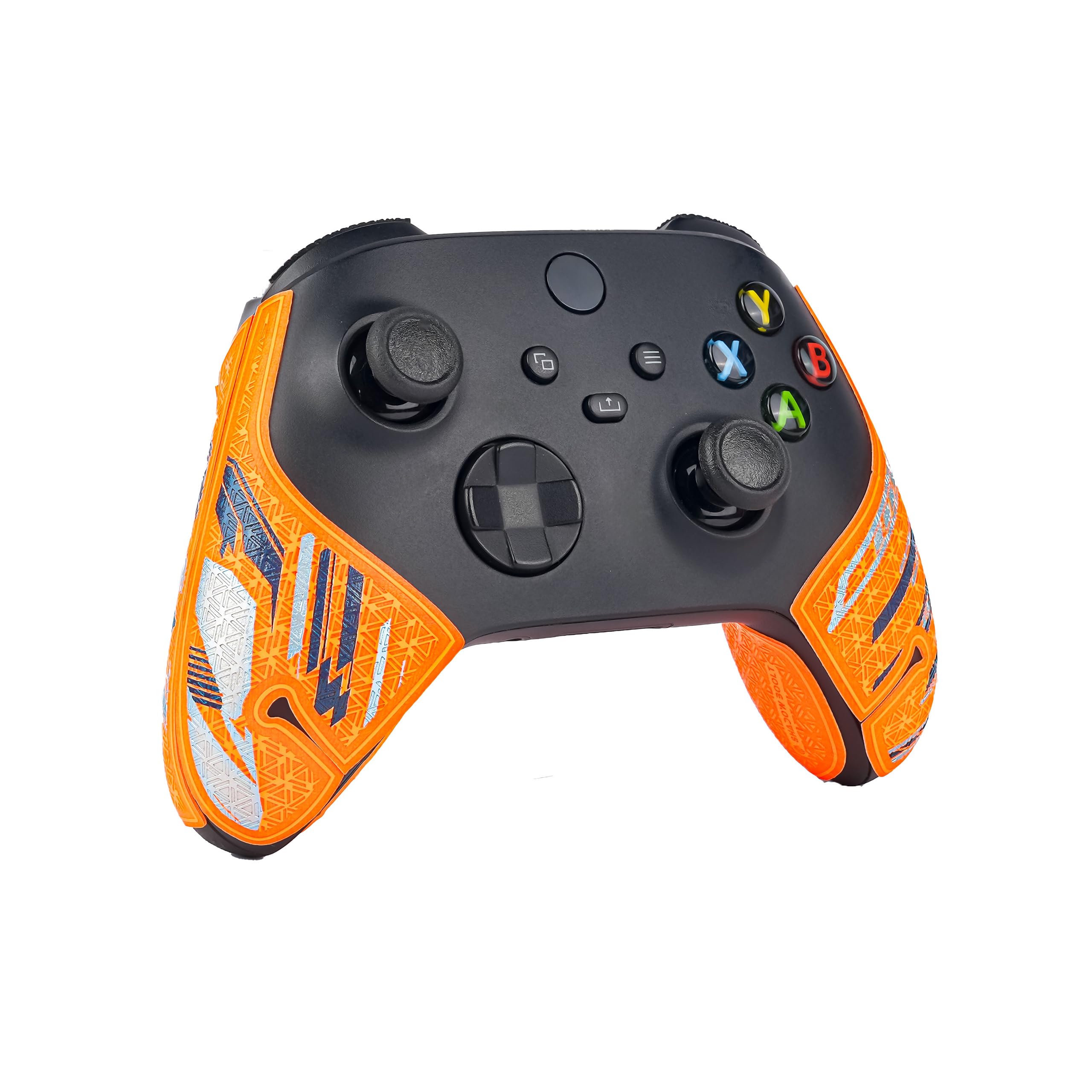 

Накладки на контролери Shadow Boolt покращують ваш ігровий досвід. Потовщена вологовідвідна стрічка для контролерів XSX XSS. Сріблясті мультитекстурні попередньо нарізані & (апельсин &