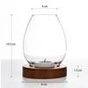 Transparent Candle Holder 1PCS Glass Round Candlelight Dinner Household Windproof Candle Cup Jar Decorative Ornaments Wedding