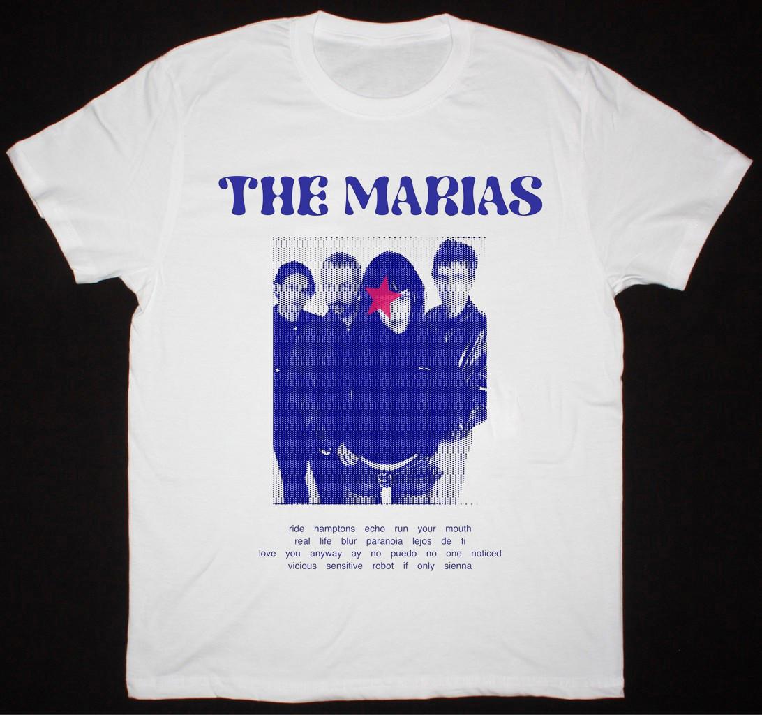 The Marias Band If Only Sienna Shirt White Cotton Unisex S-5XL EM1433 Unisex T-Shirt M