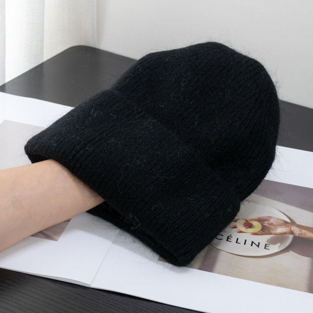 Căciulă Tip Beanie Culoare Bomboană, Rezistentă la Vânt, Pălărie Pulover, Pălărie Baotou la Modă