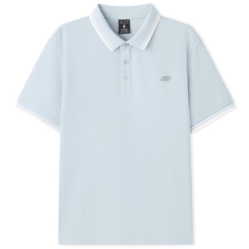 Skechers Men's Knit Short Sleeve Polo Shirt L126M009