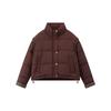 Down cotton clothes women's short models, new models in winter, small stand-up collar, thickened bread clothes, cotton-padded jackets.