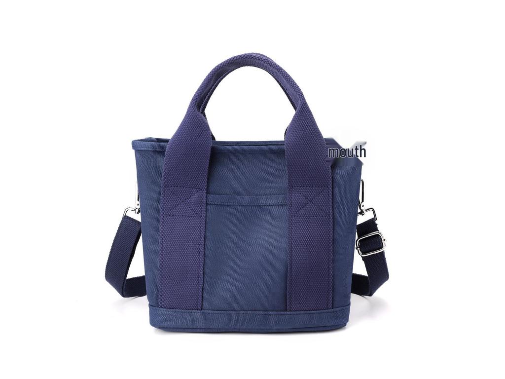 Japanese-Style Mille-Feuille Large Capacity Canvas Tote Bag