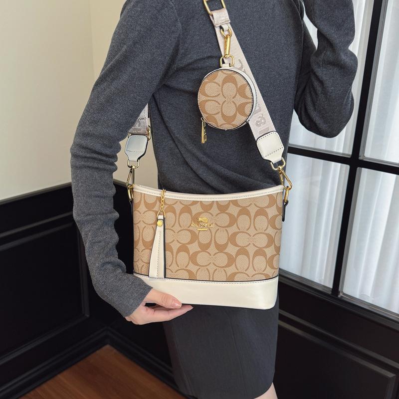 New Stray Bag Trendy Brand Similar Pattern Tote Bag Fashionable Portable Messenger Shoulder Bag Women's Bag Tide
