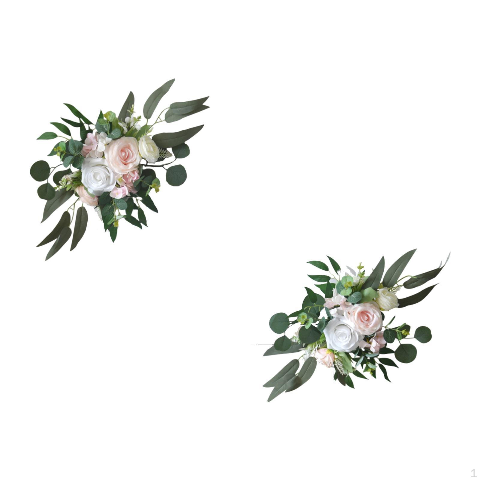 

2 Piece Flower Set for Ceremony Reception pink flowers