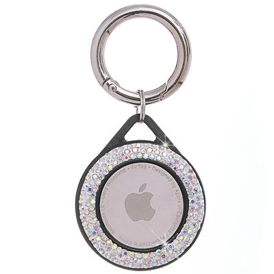 FINON Air Tag Air Tag Hülle Air Tag Hülle Schlüsselanhänger Air Tag Abdeckung Verlustprävention GPS Kinder Funkelnder Lichtstein Niedlich Niedlich Stilvoll (Bunt)