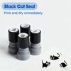 4 Styles Kitten Stamp Cat Designs Cartoon Stamps Lovely Black Cat Stamp  Journal Decoration