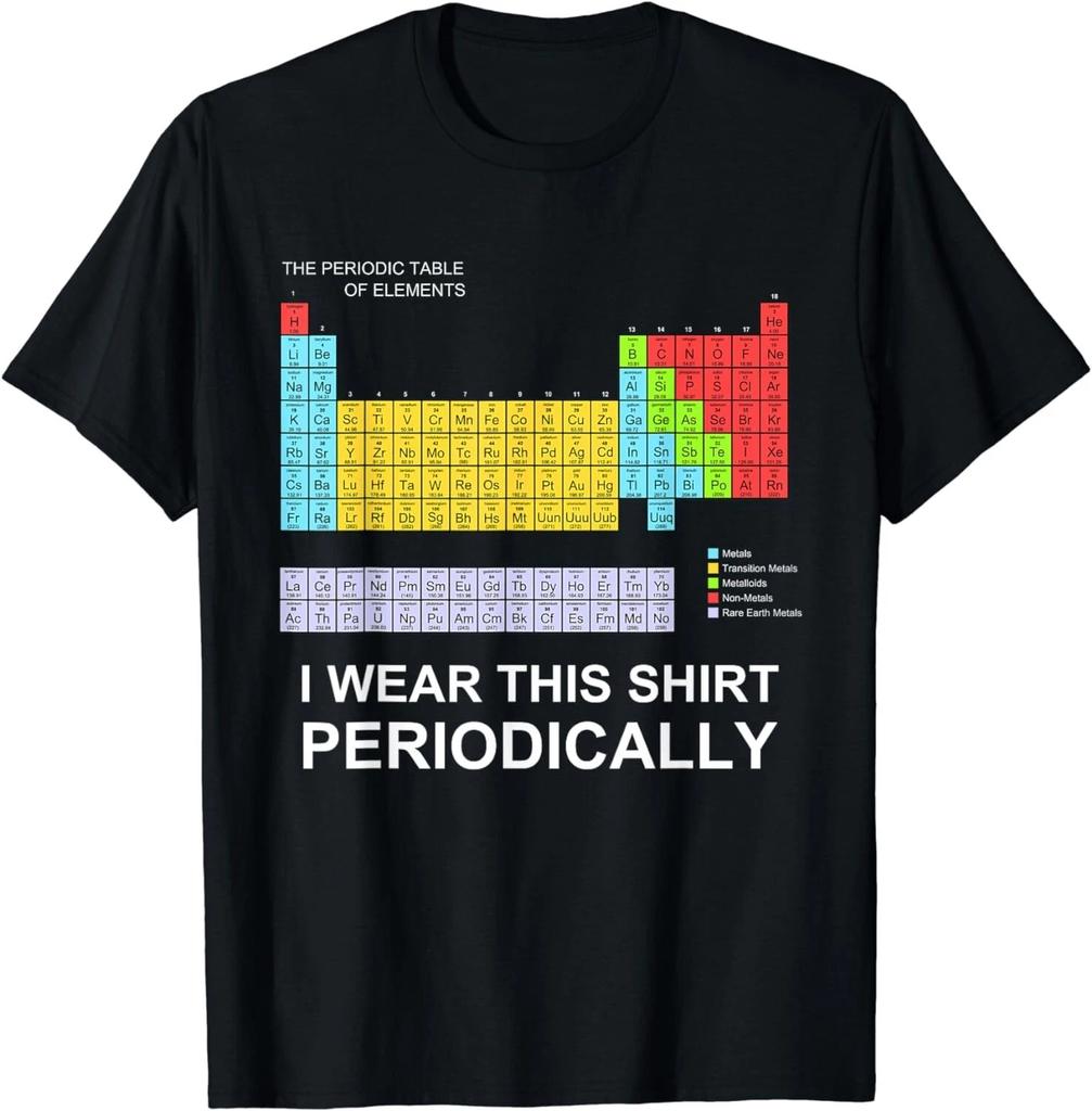 I Wear this Shirt Periodically T-Shirt funny science Gift Unisex T-Shirt