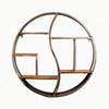 Circular Wall Shelf Decorative Round Sturdy for Office