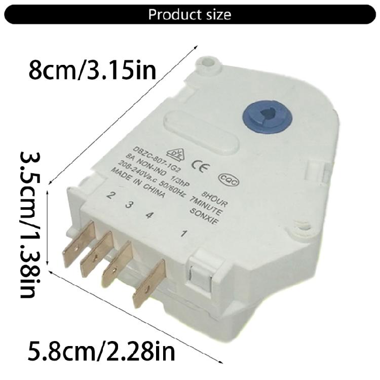 Haushaltsgeräte-Reparatur Essential DBZC-807-1G2 Kühlschrank Abtau-Timer Steuerungsmodul für einfache Abtau-Regulierung