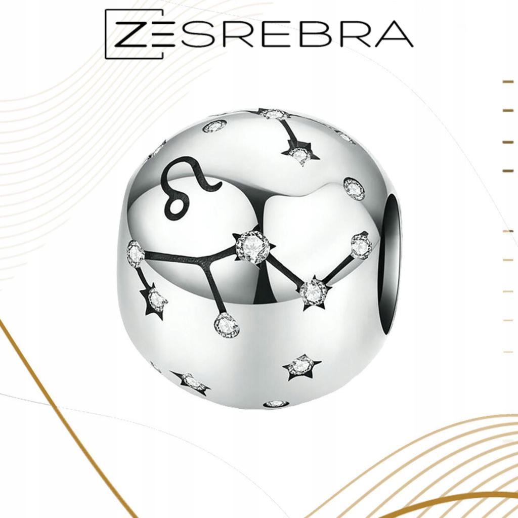 Charms Zodiac Sign Leo 925 Bead Pendant Charms Pr 925