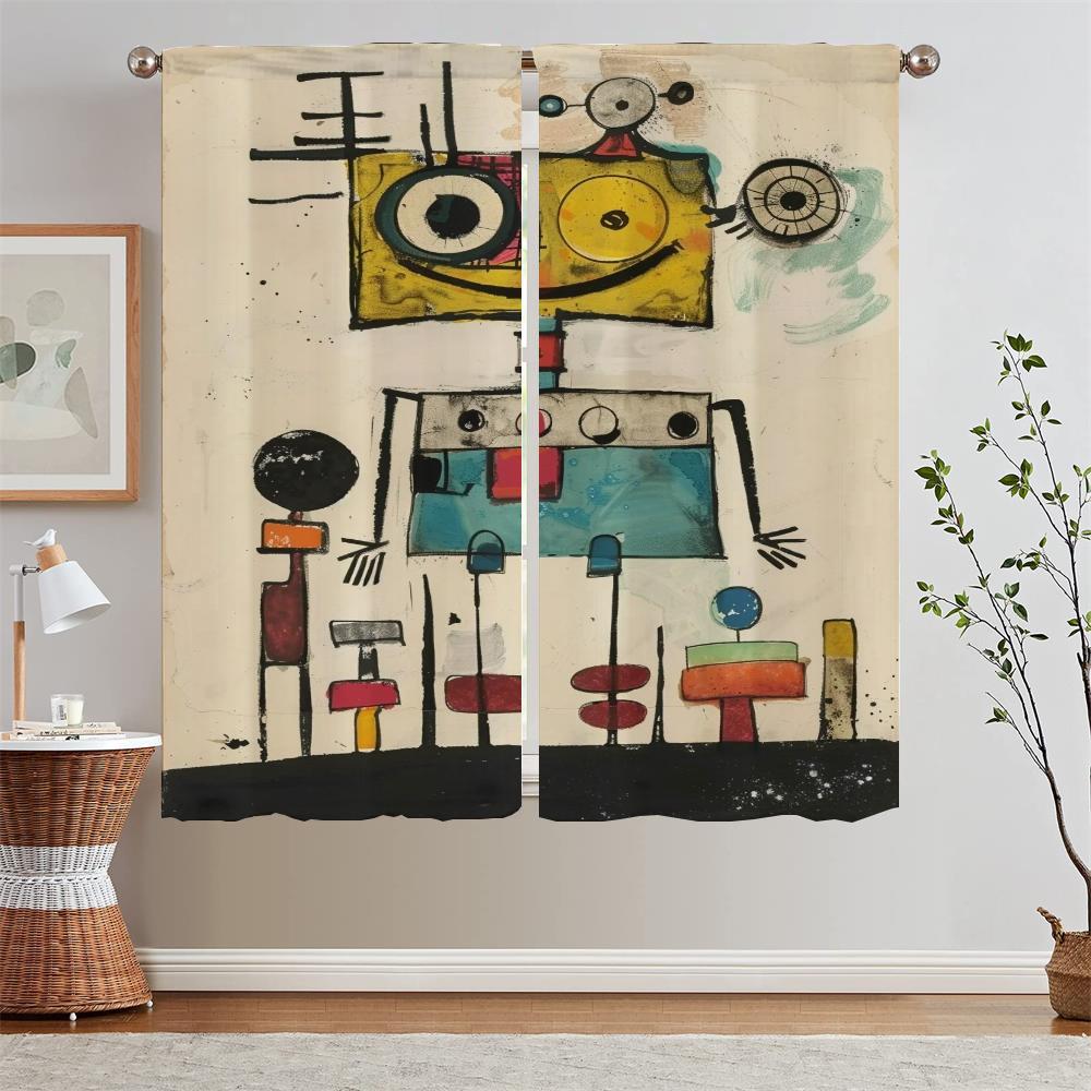 Roger Hargreaves Curtain Bedroom Curtains 2 Pieces Short Window Curtains Home Customs Free Shipping Products Partition Curls